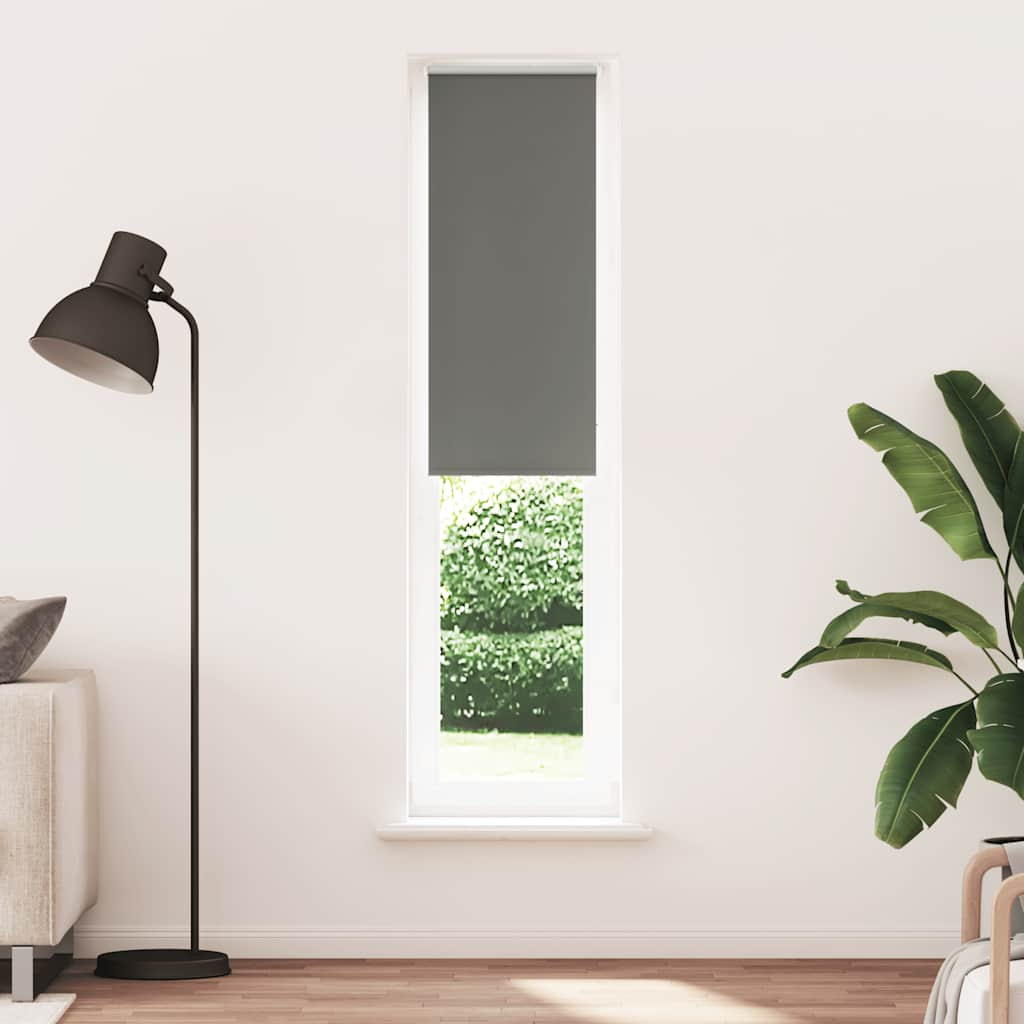 Vetonek Estor Enrollable Opaco gris 60x230 cm Tela Ancho 55,7 cm