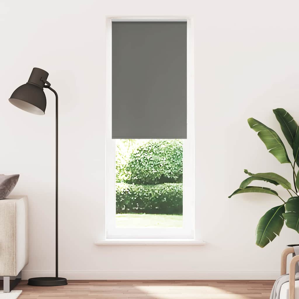 Vetonek Estor Enrollable Opaco gris 65x230 cm Tela Ancho 60,7 cm