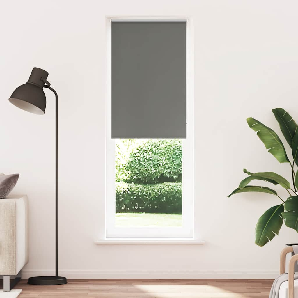 Vetonek Estor Enrollable Opaco gris 70x230 cm Tela Ancho 65,7 cm