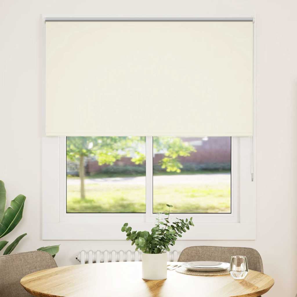 Vetonek Estor Enrollable Opaco Blanco Roto 120x130cm Tela Ancho 116,6cm