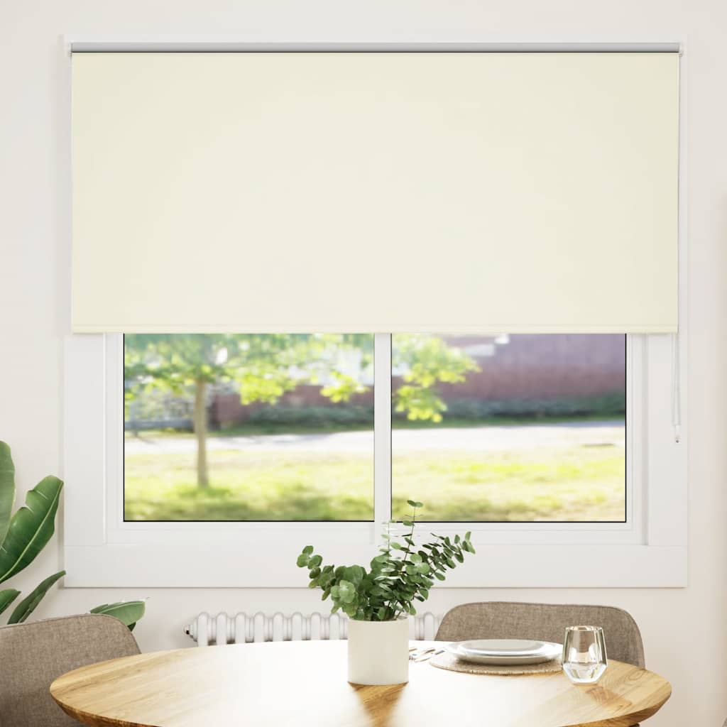 Vetonek Estor Enrollable Opaco Blanco Roto 155x130cm Tela Ancho 151,6cm