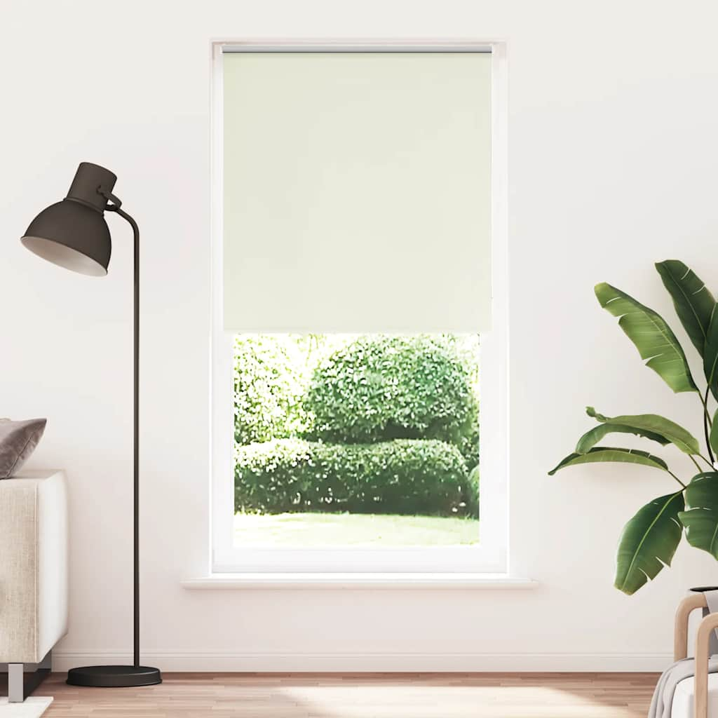 Vetonek Estor Enrollable Opaco Blanco Roto 90x230cm Tela Ancho 85,7cm