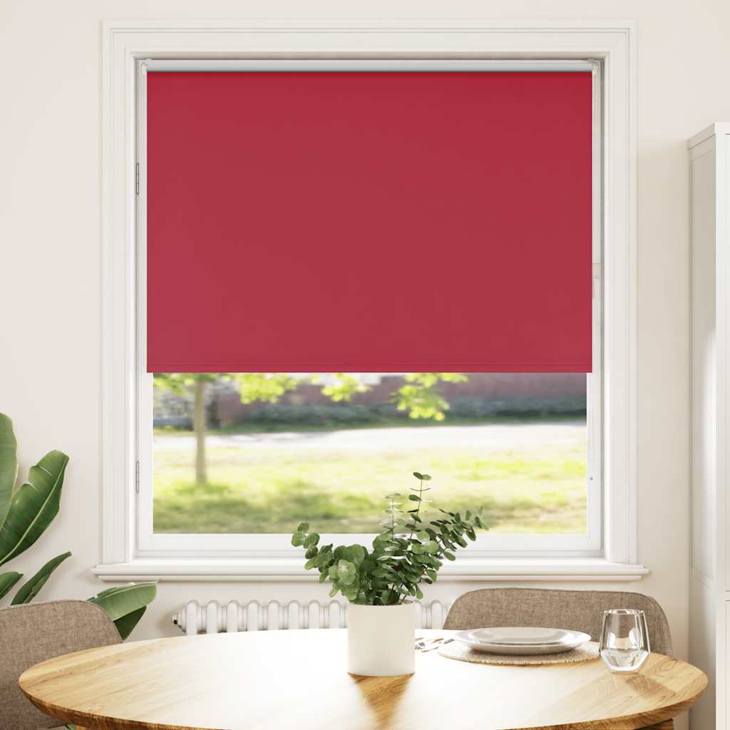 Vetonek Estor Enrollable Opaco Rojo 105x130 cm Tela Ancho 100,7 cm