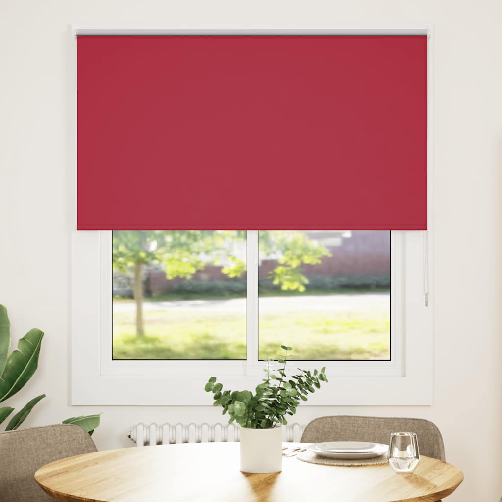 Vetonek Estor Enrollable Opaco Rojo 120x130 cm Tela Ancho 116,6 cm