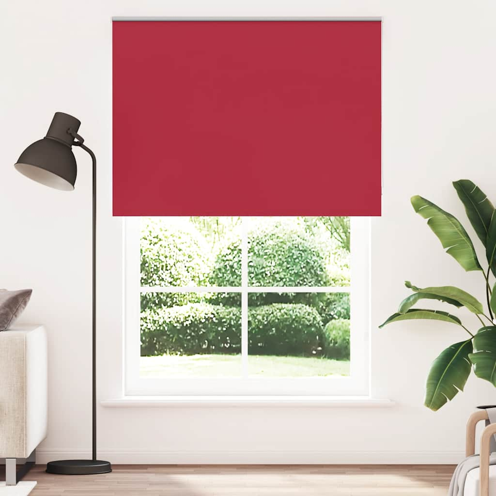 Vetonek Estor Enrollable Opaco Rojo 150x210 cm Tela Ancho 146,6 cm