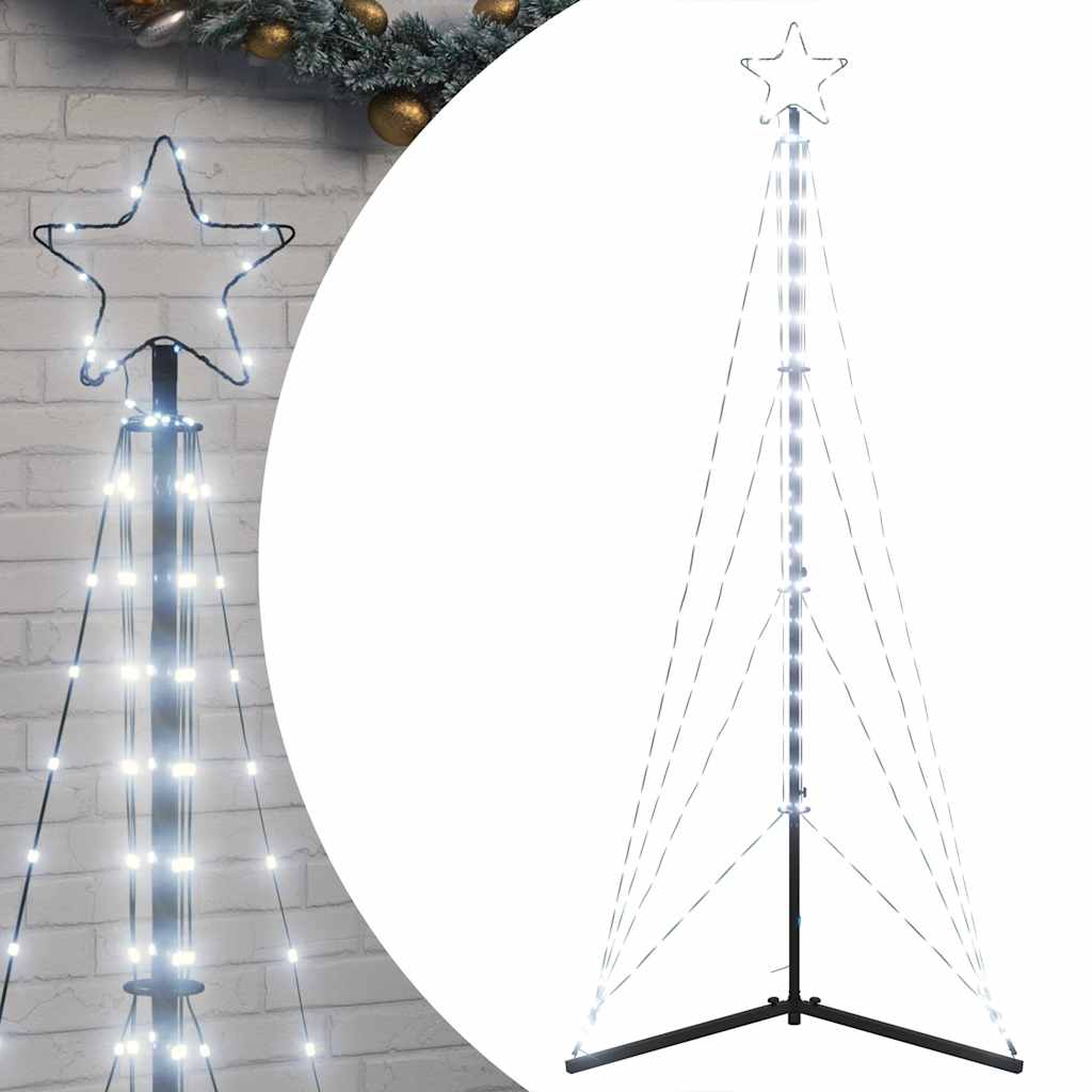 Led para árbol de navidad 363 leds blanco frío 182 cm v7832 - Vetonek