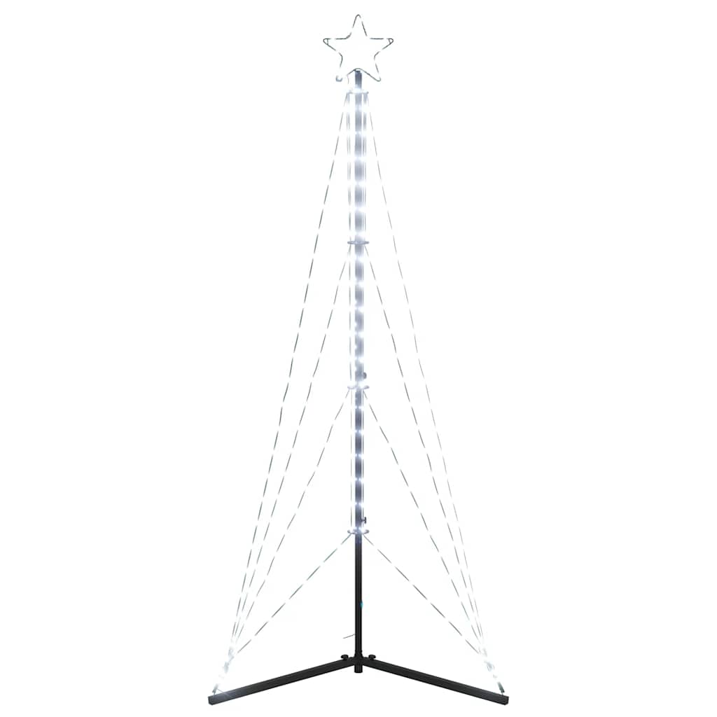 Led para árbol de navidad 363 leds blanco frío 182 cm v7832 - Vetonek