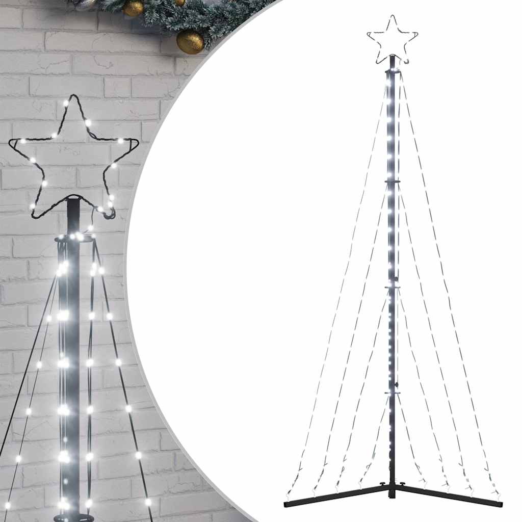 Led para árbol de navidad 339 leds blanco frío 182 cm v7856 Vetonek
