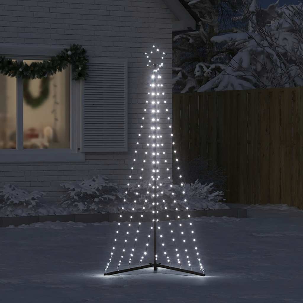 Led para árbol de navidad 339 leds blanco frío 182 cm v7856 - Vetonek