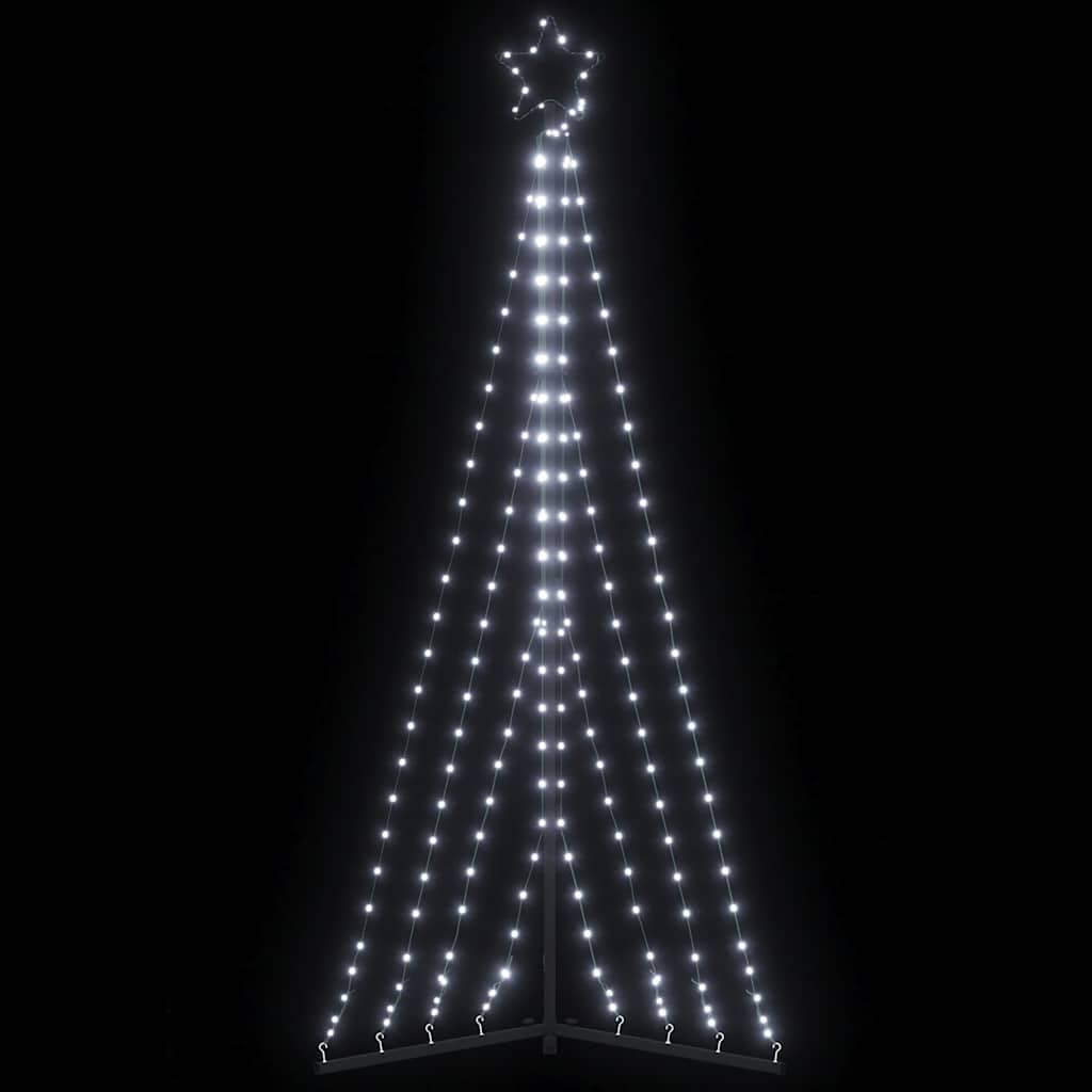 Vetonek LED para árbol de Navidad 339 LEDs blanco frío 182 cm