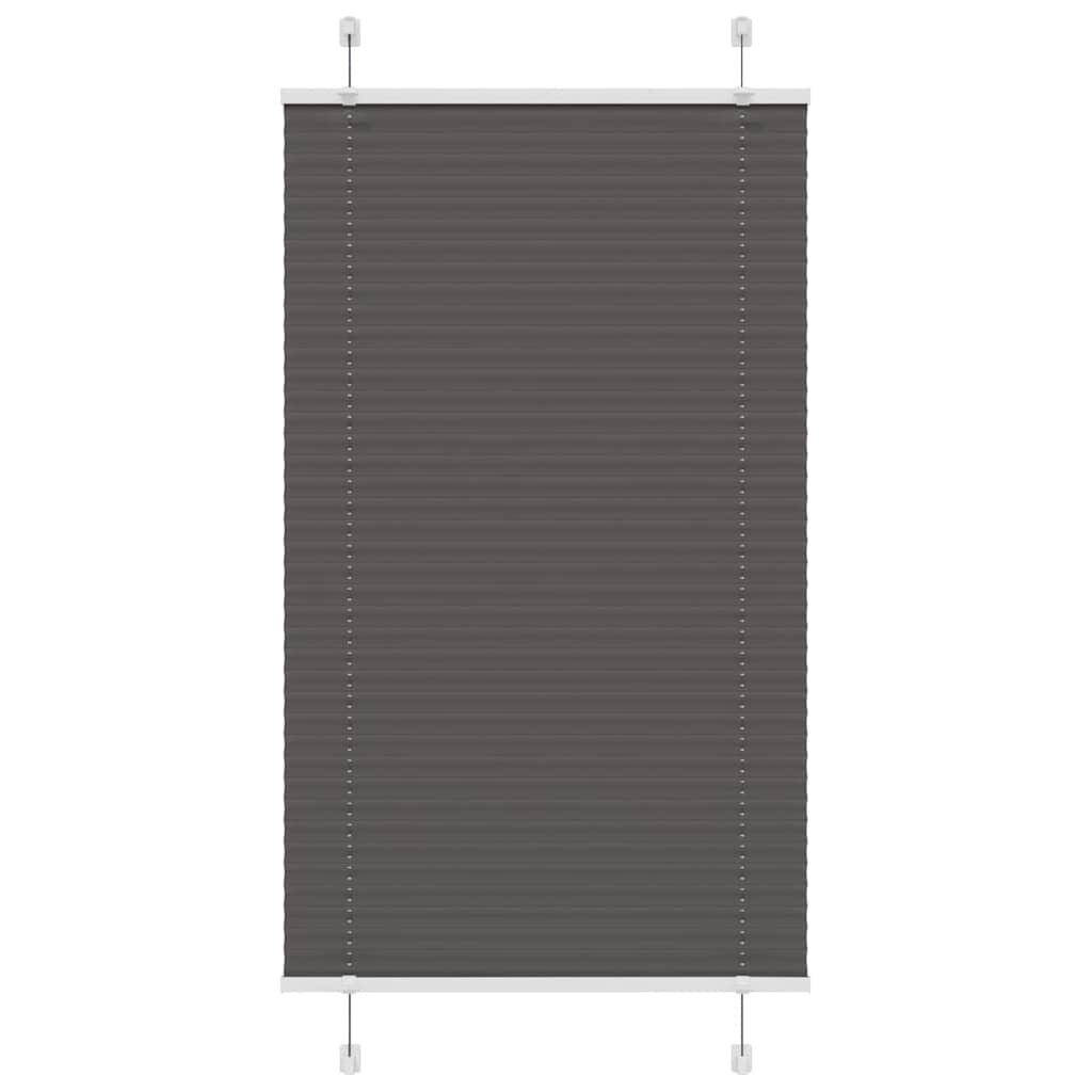 Vetonek Estor Plisado negro 80x100 cm Tela Ancho 79,4 cm Poliéster