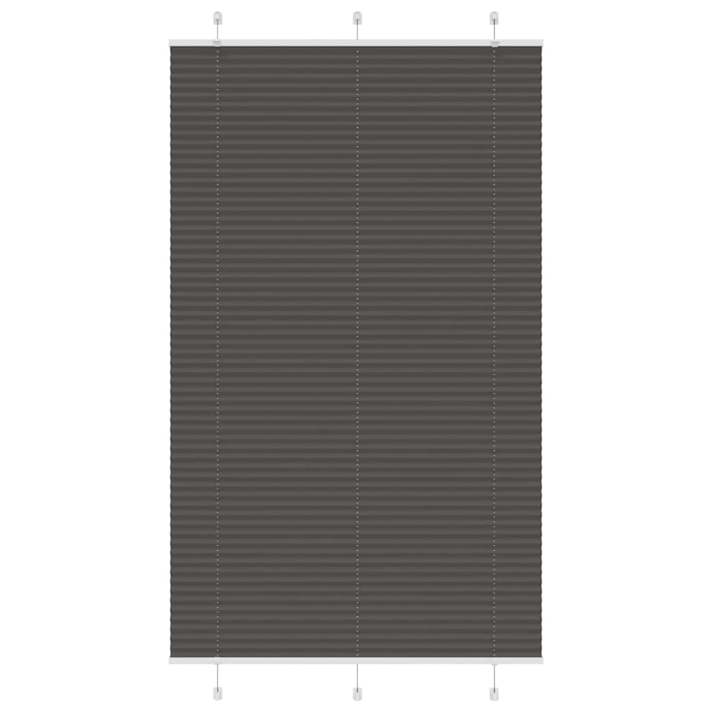 Vetonek Estor Plisado negro 120x200 cm Tela Ancho 119,4 cm Poliéster