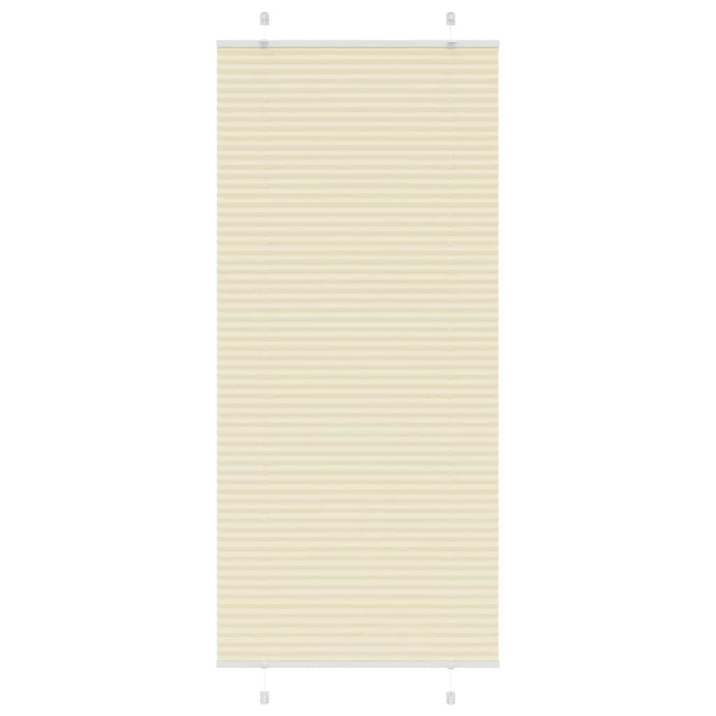 Vetonek Estor Plisado crema 90x200 cm Tela Ancho 89,4 cm Poliéster