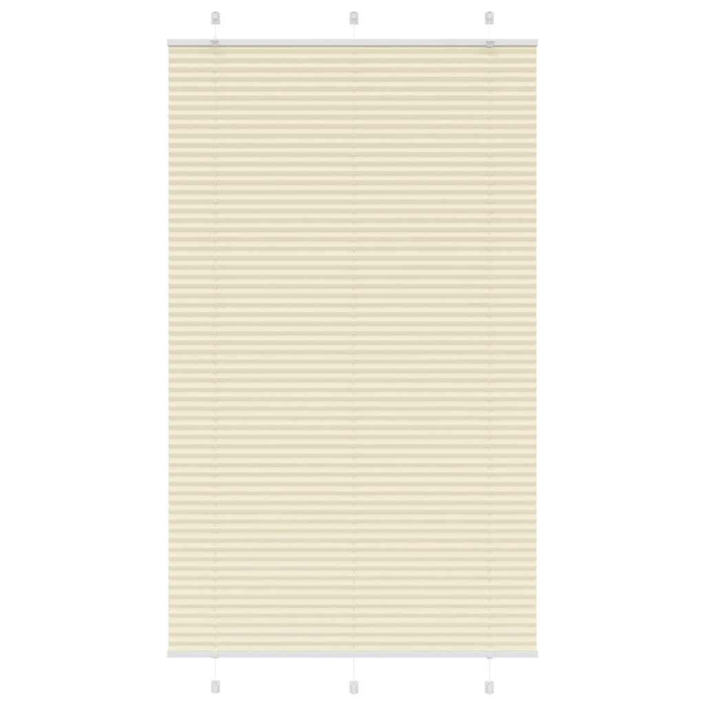 Vetonek Estor Plisado crema 120x200 cm Tela Ancho 119,4 cm Poliéster