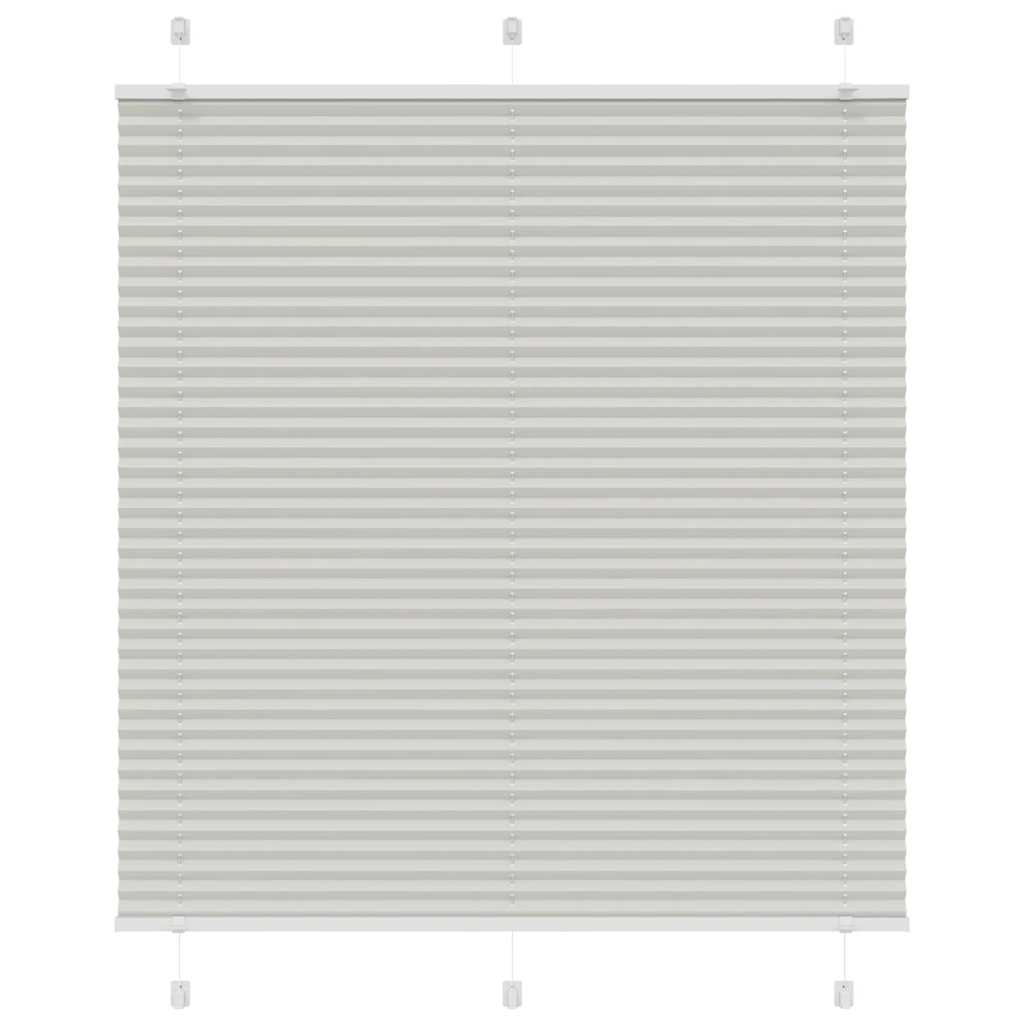 Vetonek Estor Plisado gris claro 115x100 cm Tela Ancho 114,4 cm