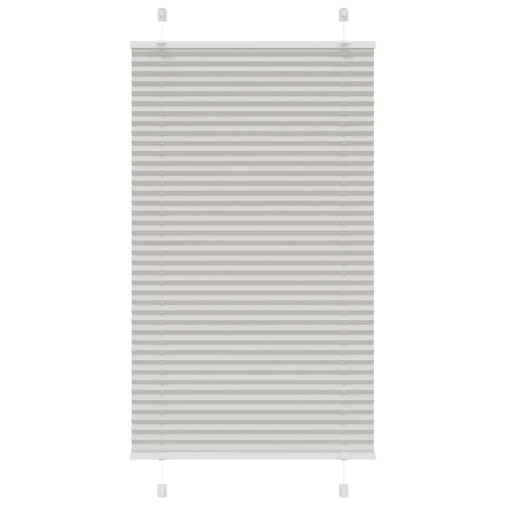 Vetonek Estor Plisado gris claro 70x150 cm Tela Ancho 69,4 cm Poliéster