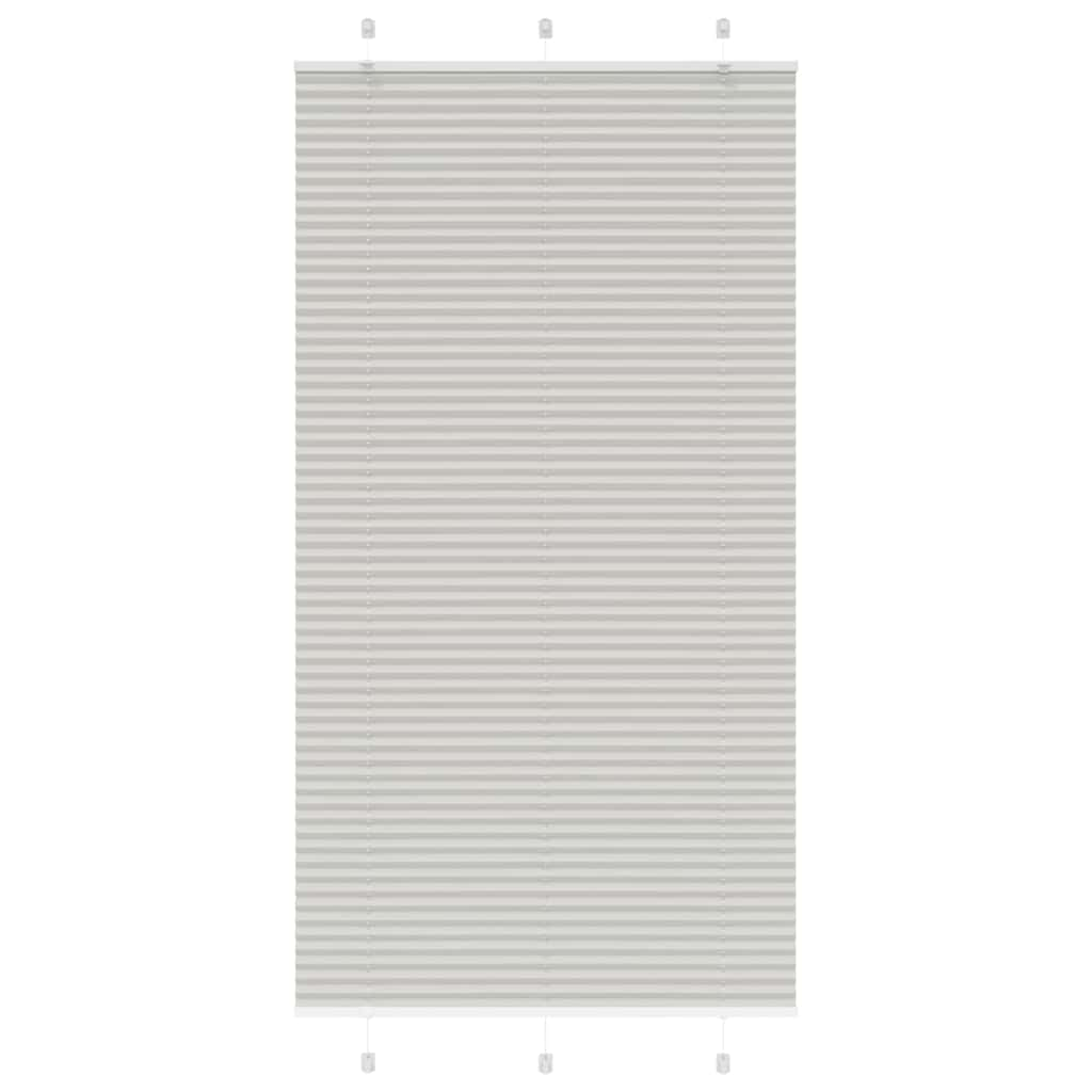 Vetonek Estor Plisado gris claro 105x200 cm Tela Ancho 104,4 cm