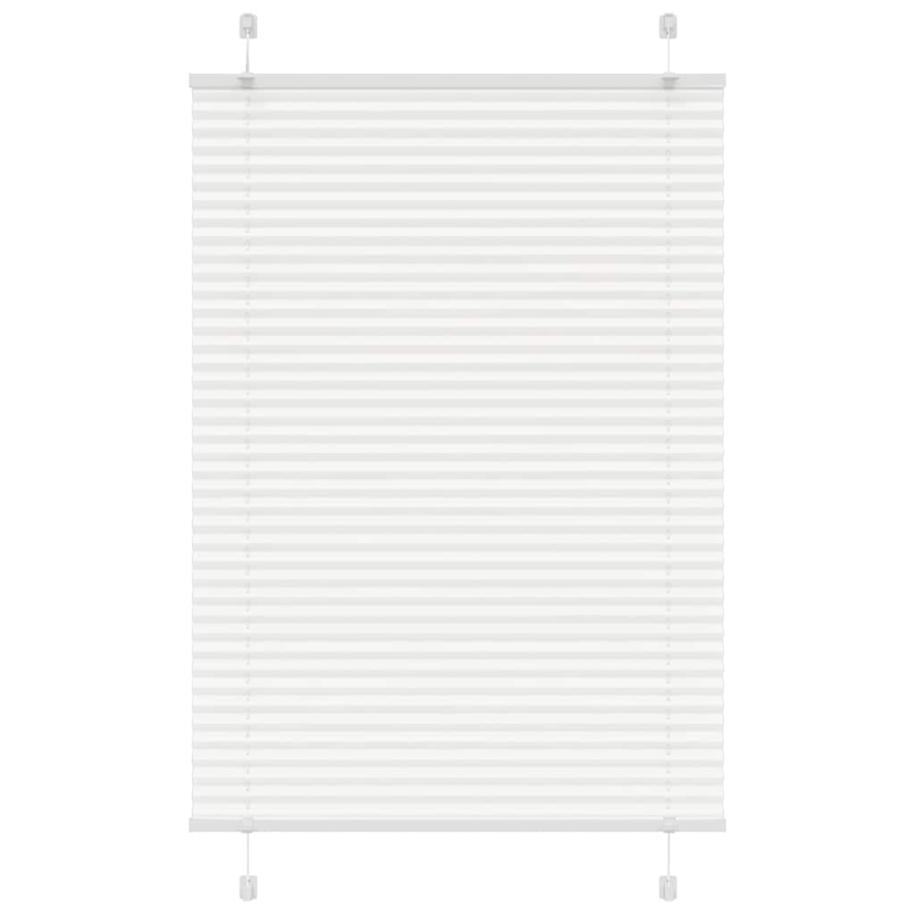 Vetonek Estor Plisado blanco 85x100 cm Tela Ancho 84,4 cm Poliéster