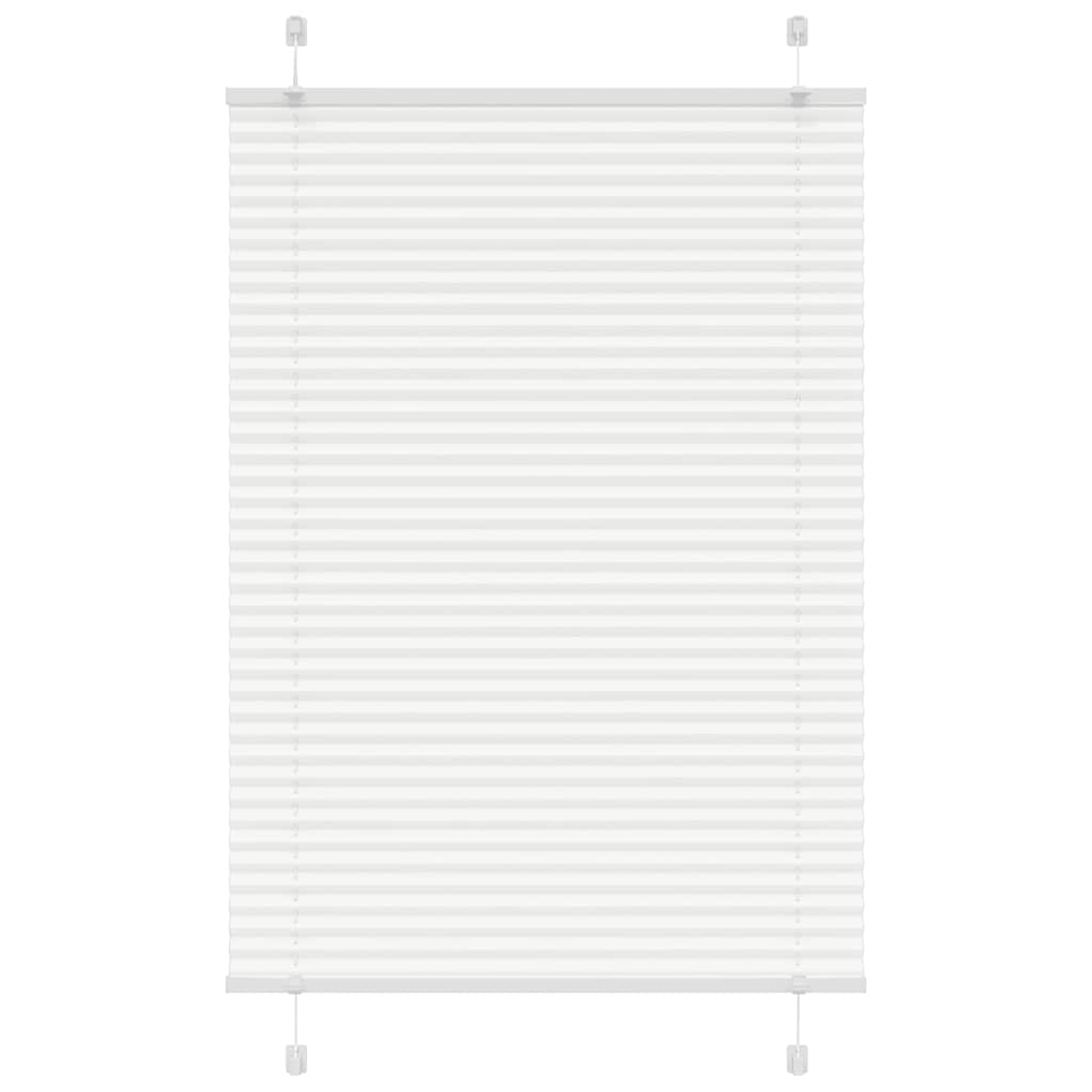 Vetonek Estor Plisado blanco 100x100 cm Tela Ancho 99,4 cm Poliéster