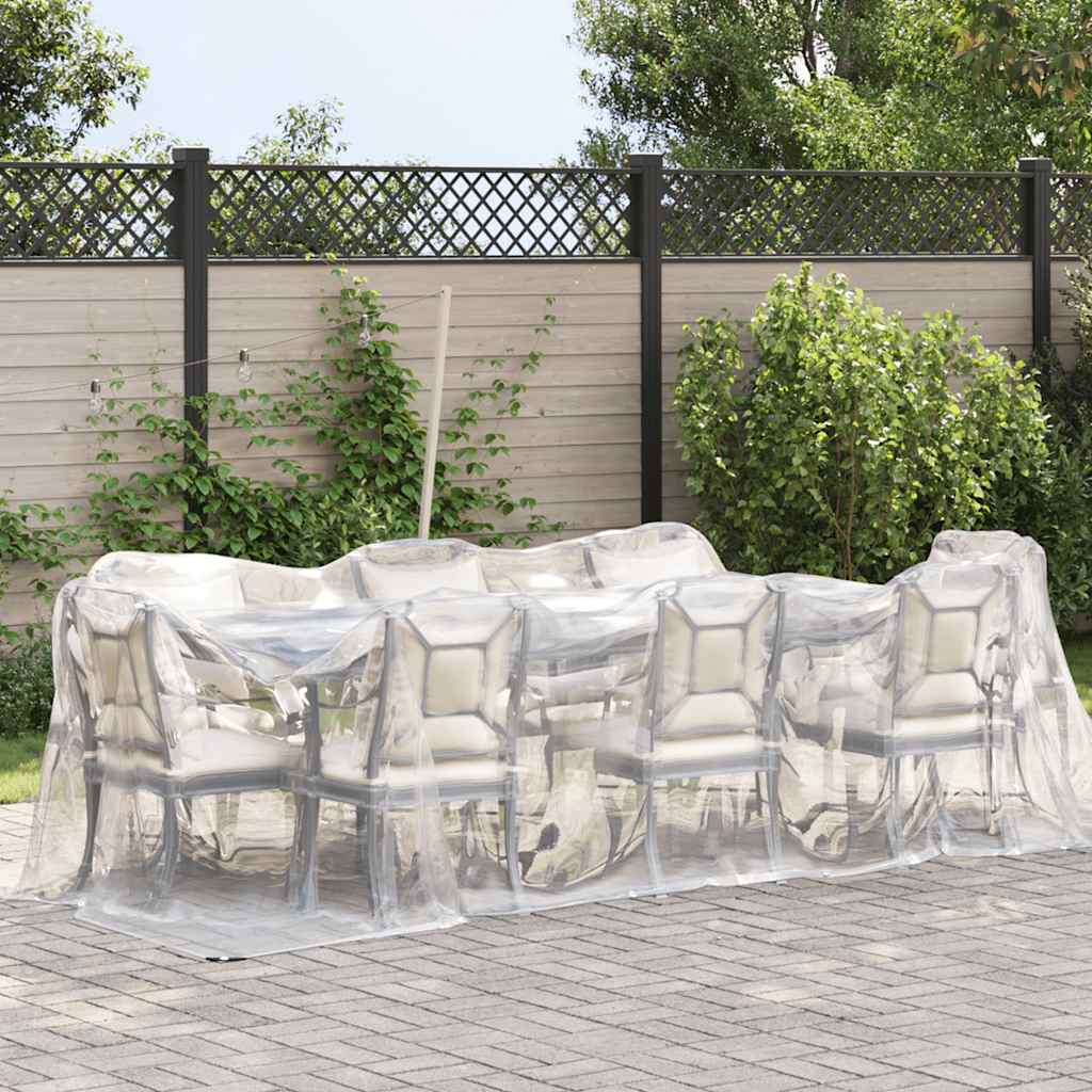 Vetonek Telo trasparente con occhielli in polietilene 2x6 m