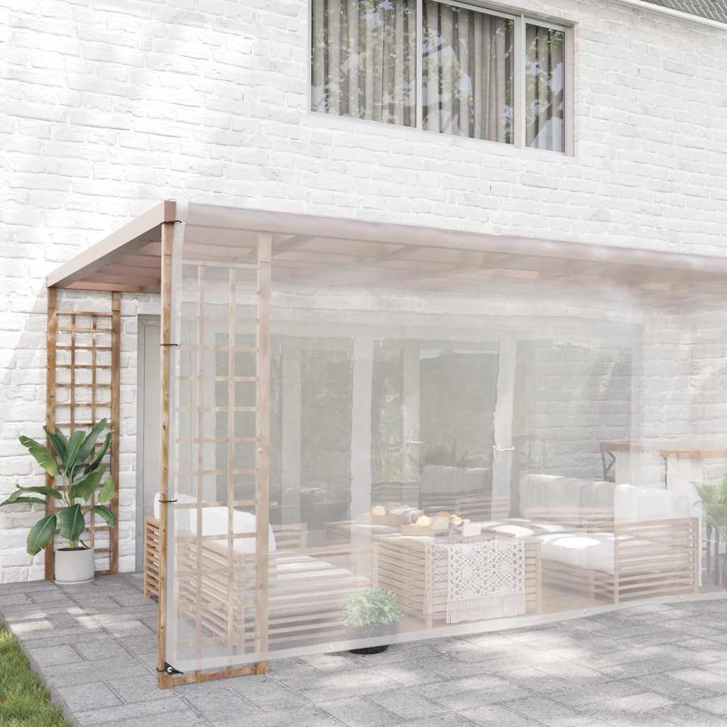 Vetonek Telo trasparente con occhielli in polietilene 6x8 m