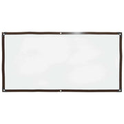 Telo trasparente con occhielli in polietilene 1x2 m v0586 Vetonek