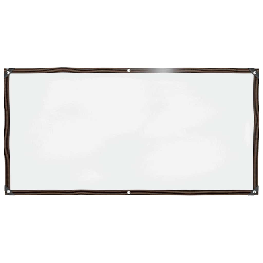 Telo trasparente con occhielli in polietilene 1x2 m v0586 Vetonek