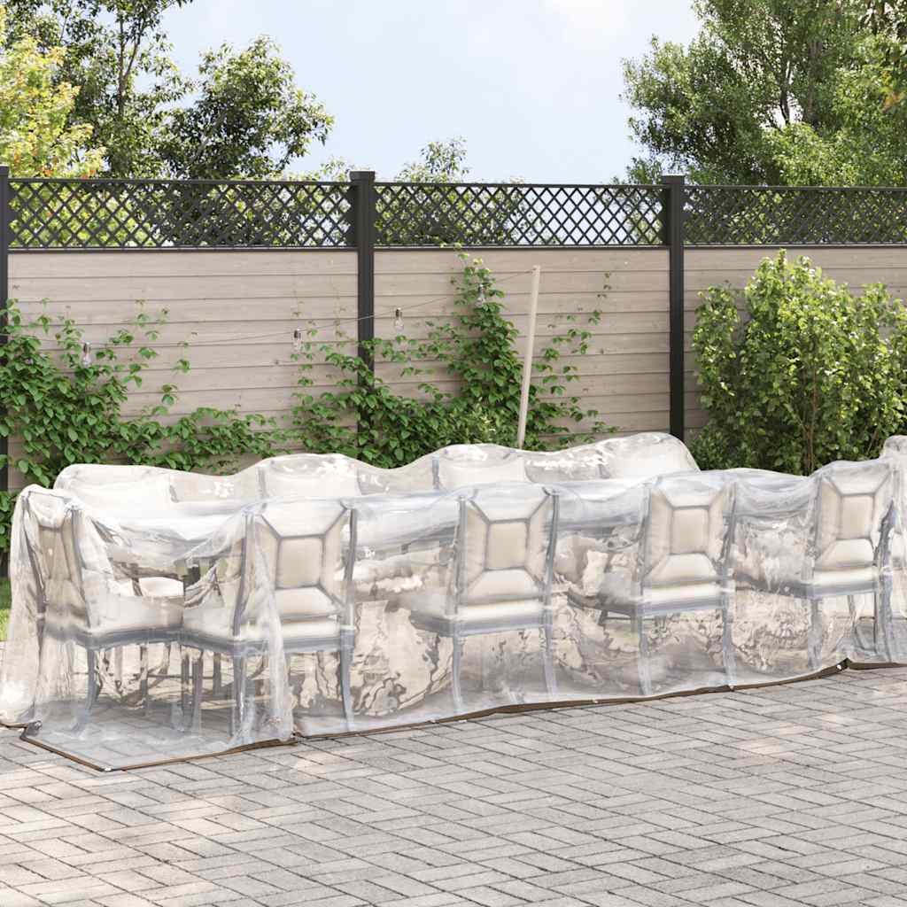 Vetonek Telo trasparente con occhielli in polietilene 2x10 m