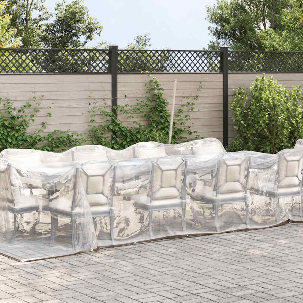 Vetonek Telo trasparente con occhielli in polietilene 3x8 m