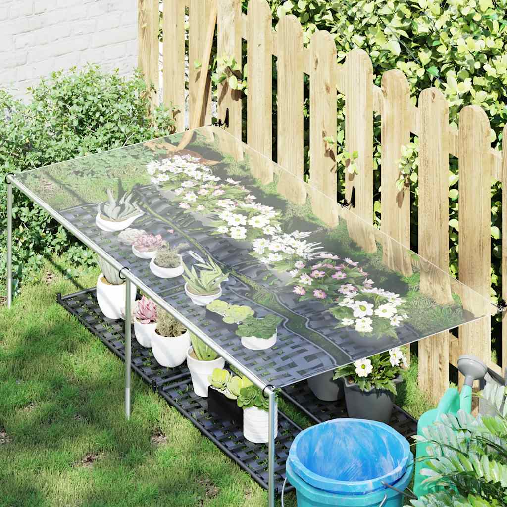 Telo trasparente con occhielli in PVC 1x2 m v1026 - Vetonek