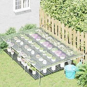 Telo trasparente con occhielli in PVC 2x3 m v1118 - Vetonek