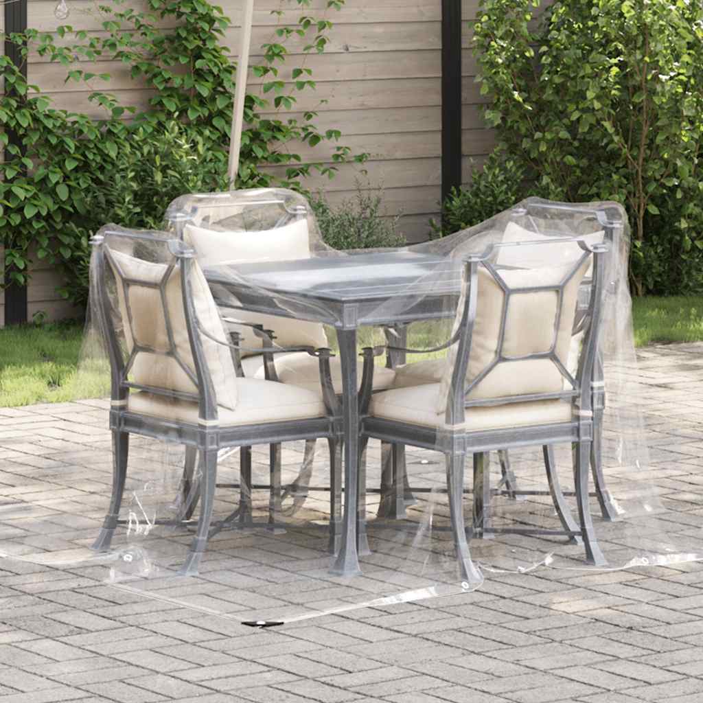 Telo trasparente con occhielli in PVC 2x3 m v1118 Vetonek