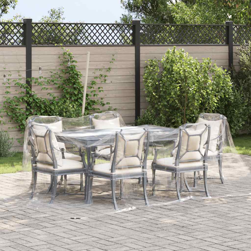 Vetonek Telo trasparente con occhielli in PVC 3x3 m