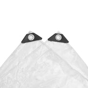 Telo trasparente con occhielli in PVC 4x8 m - Vetonek