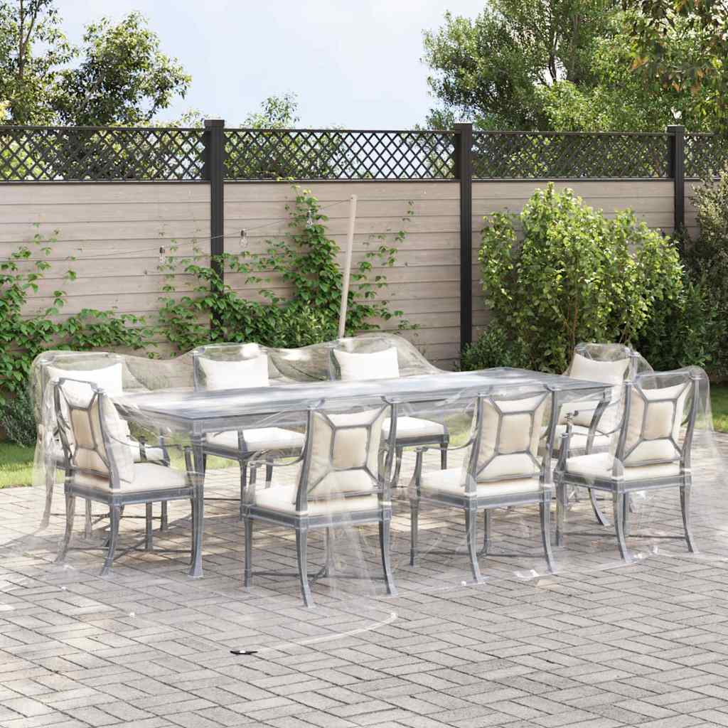 Vetonek Telo trasparente con occhielli in PVC 6x6 m