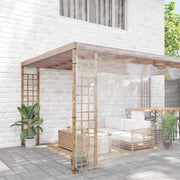 Vetonek Telo trasparente con occhielli in PVC 8x8 m