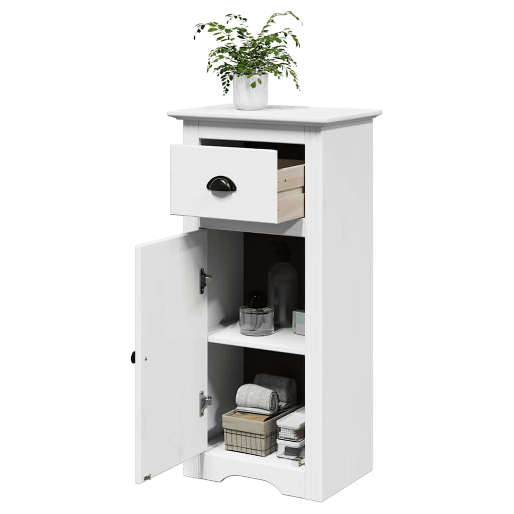 Vetonek Mueble de baño BODO blanco 44x30x90 cm