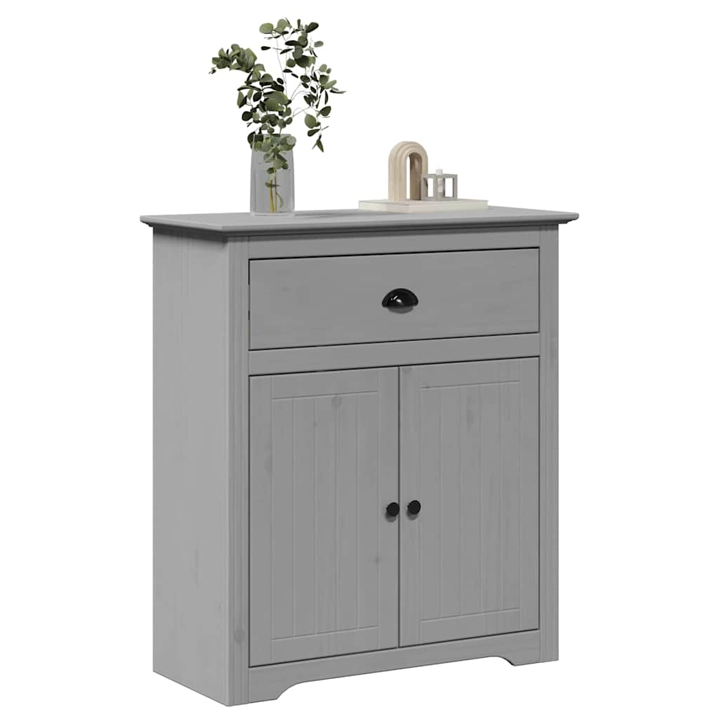 Vetonek Mueble de entrada BODO gris 80x35x90 cm