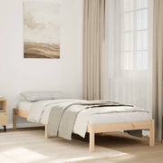 Extra long bed without mattress solid pine wood 90x210 cm v3289 Vetonek