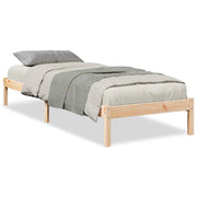 Vetonek Extra long bed without mattress solid pine wood 80x220 cm