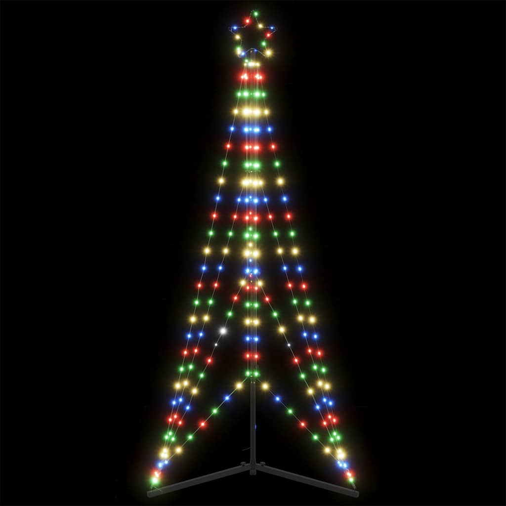 Vetonek LED para árbol de Navidad 363 LEDs de colores 182 cm