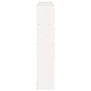 Cabecero de cama almacenaje madera maciza pino blanco 120 cm V6808 Vetonek