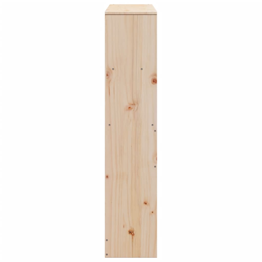Cabecero de cama con almacenaje madera maciza de pino 90 cm V6853 Vetonek
