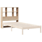 Cabecero de cama con almacenaje madera maciza de pino 90 cm V6853 Vetonek