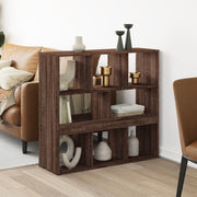 Divisória de ambiente em madeira carvalho marrom 100x33x94,5 cm V3513 Vetonek