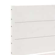 Extra long bed without mattress white solid wood 200x210 cm V5180 Vetonek