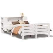 Estructura de cama sin colchón madera maciza de pino 160x200 cm V0603 Vetonek
