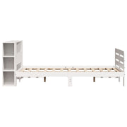 Estructura de cama sin colchón madera maciza de pino 160x200 cm V0603 Vetonek