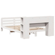 Estructura de cama sin colchón madera maciza de pino 160x200 cm V0603 Vetonek