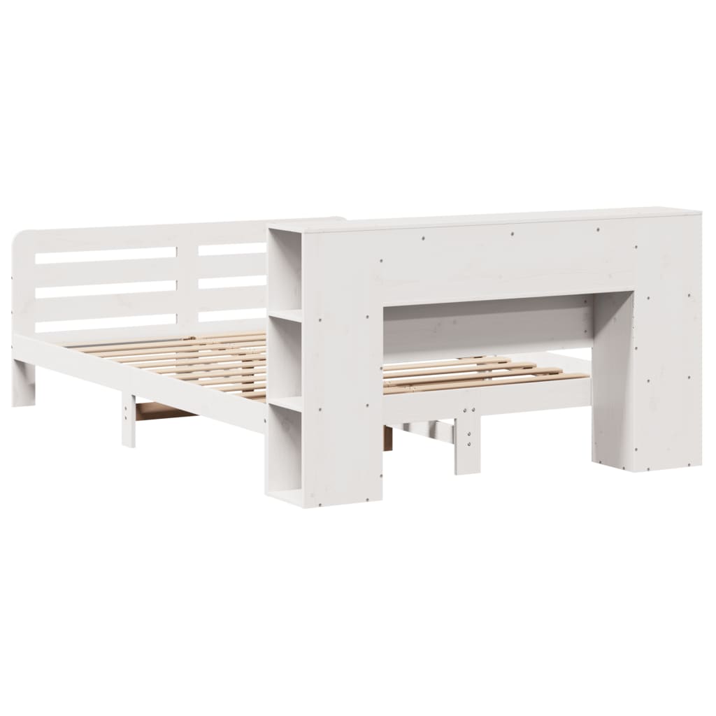 Estructura de cama sin colchón madera maciza de pino 160x200 cm V0603 Vetonek